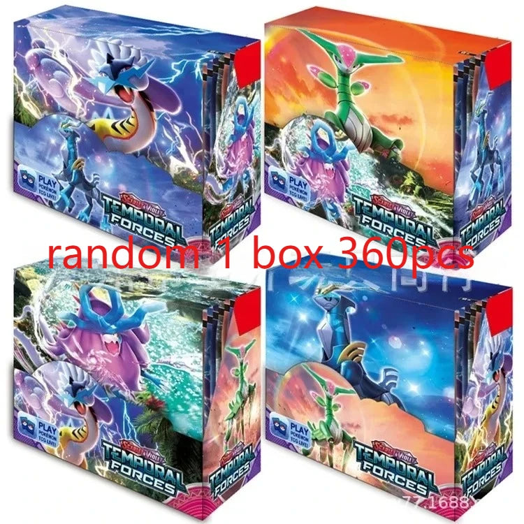 360 Pcs/Box Pokemon Card SCARLET&VIOLE 151 Astral radiance Evolutions Ultra Prism English Booster Battle Transaction Card