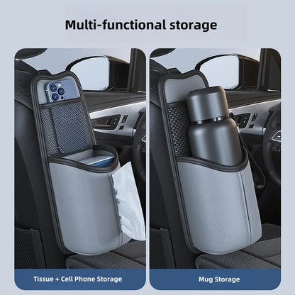 For Car Seat Cup Holder Large Water Bottle Holder Cup Holder Car Insulated Cup Organizer Multifunctional Drawer Storage Bag