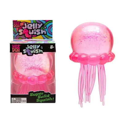 NeeDoh Jellyfish Fidget Toy for Kids And Adults Soft Jelly Squeeze Water Sensory Stress Relief Squish Toy