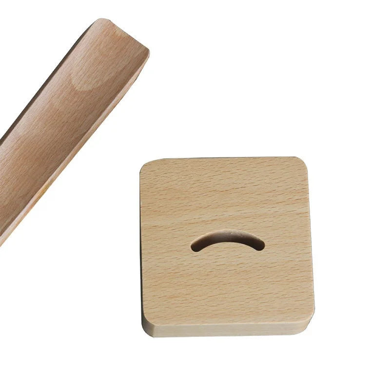 Long Handle Wooden Shoe Horn Set for Home Use Elm Wood Real Wood Shoe Scraper And Shoe Drawer Tool Kit