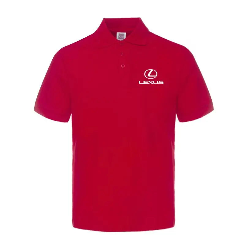 Lexus F1 Racing Custom Polo Shirt Youth Car Enthusiasts Association 4S Store Work Uniform Group Purchase T-Shirt
