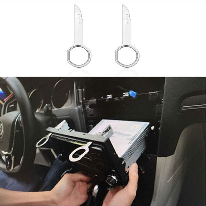 Automobile disassembly tools, plastic lifting plates, prying plates, interior panel clips, disassembly and assembly screwdrivers