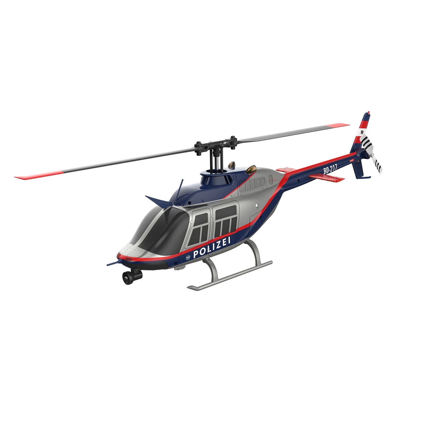 RC ERA C138 BELL 206 Jet Ranger 6-axis Gyro Stabilized Altitude Hold 4ch RC Helicopter Aircraft Hobby for Adults -RTF