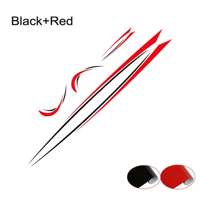Car Body Side Stickers Graphics Stripes Decal For Camper Van Rv Motorhome Minivan Cargo Panel Trunk Bus Auto Para Accessories