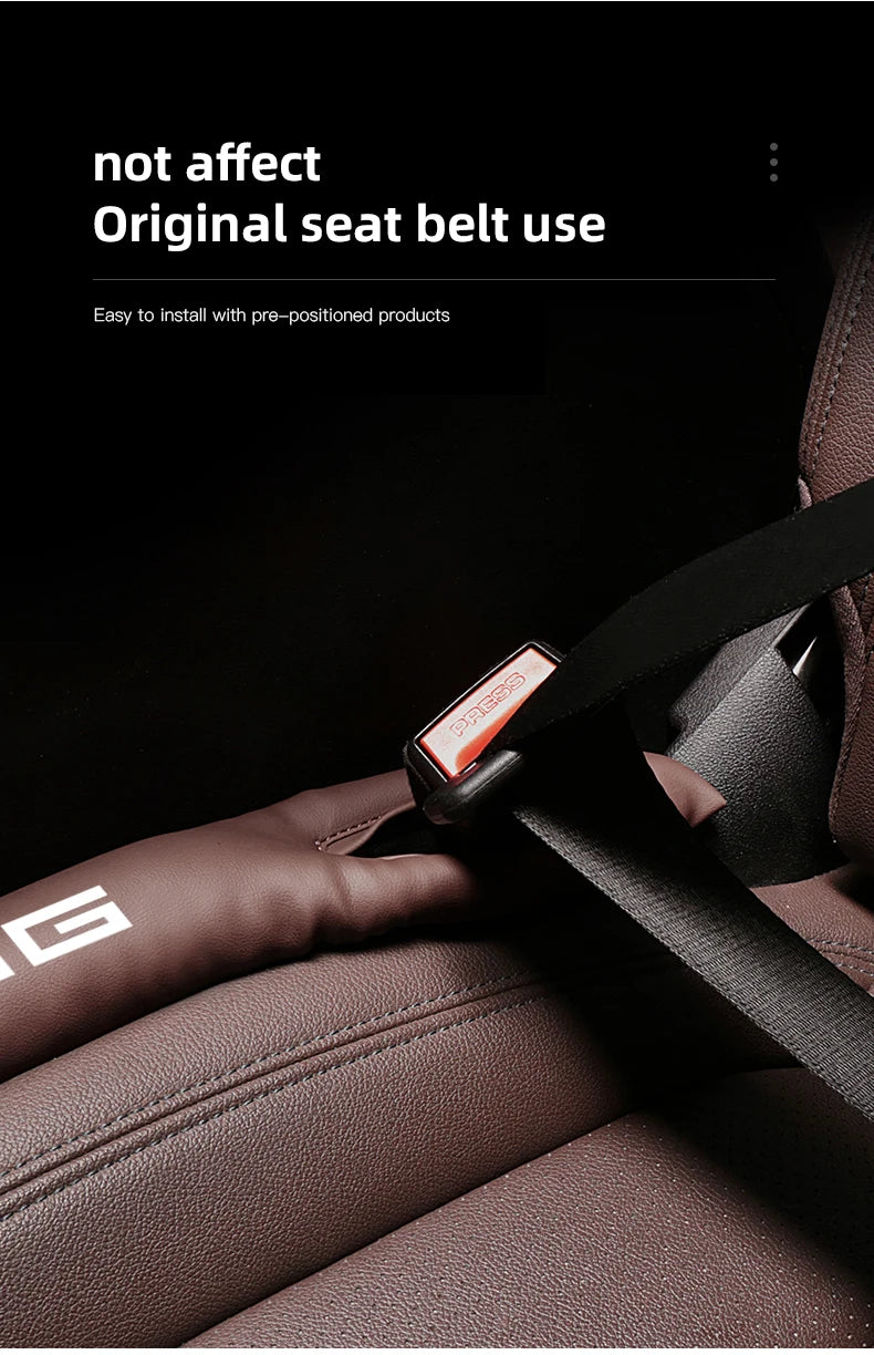 2Pcs Car Seat Gap Filler Leak Proof Sealing Strip For Mercedes Benz AMG W204 W205 W203 W211 W212 W213 W201 W210 W124 W126 W140