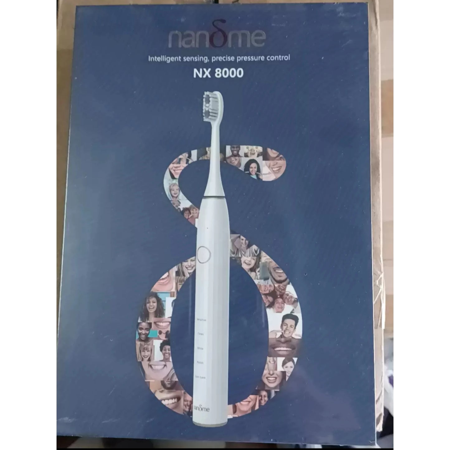 Replacement Toothbrush Heads For nandme nx8000 Sonic Electric Toothbrush Soft DuPont Bristle Tooth Brush Head,4/8/16PCS