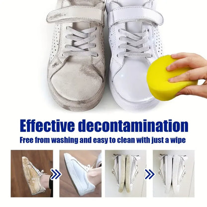 Shoe Whitening Cleaning Balm Deeply Cleanses Dirt Removes Yellowing Prevents Shoe Upper Cracking Suitable For All Kinds Of Shoes