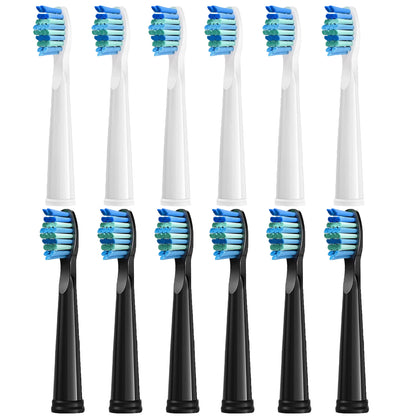 4/8/12/16 Pcs Replacement Brush Heads For Seago For Fairywill Electric Toothbrush Head Dupont Bristle Brush Refill Tooth Clean