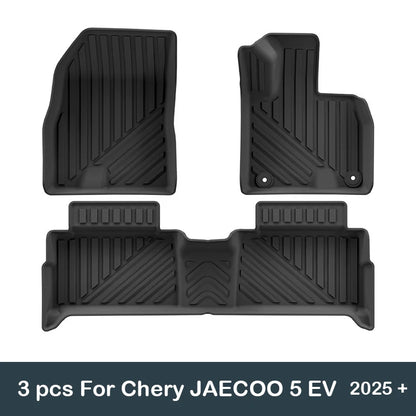 RHD Car Floor Mats for Chery JAECOO 5 EV 2025 - present Trunk Mat Cargo Liner Protector Waterproof Non-slip Foot Pad Carpet Kits