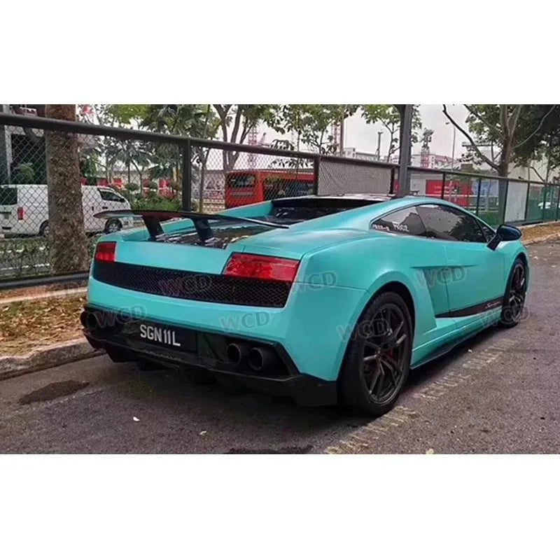 Carbon Fiber Rear Spoiler for  Gallardo LP550 LP560 LP570 Rear Trunk Lip Tail Wing Spoiler Car Bodykit