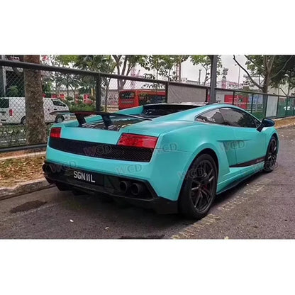 Carbon Fiber Rear Spoiler for  Gallardo LP550 LP560 LP570 Rear Trunk Lip Tail Wing Spoiler Car Bodykit