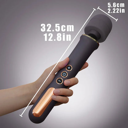 Magic AV Wand Vibrator for Women with 14 Powerful Modes Clitoris And G Spot Stimulator Female Masturbation Body Massager Sex Toy