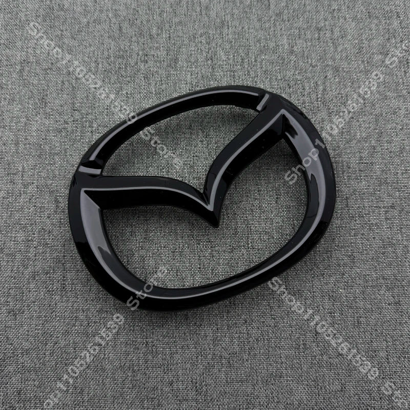 Black ABS Car Hood Front Bonnet Grill Rear Trunk Emblem Logo Badge Sticker for Mazda CX3 CX4 CX5 CX7 CX8 CX9 CX30 CX-50