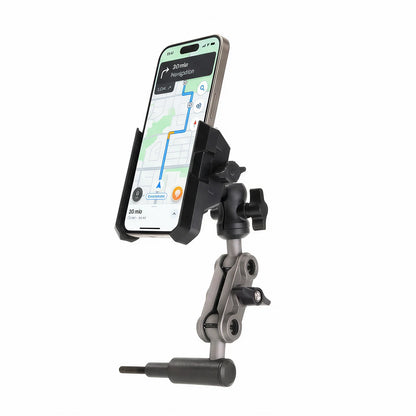 For Tank 500 Car Phone Holder, Car A-Pillar Fixed Phone Holder 360° Rotatable Aluminum Alloy Arm Anti-Shake Phone Stand Base