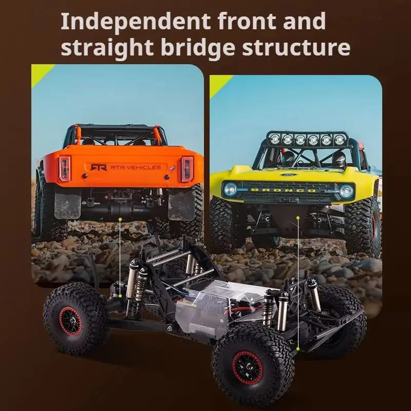 FMS 1/7 Liema Professional Brushless High-Speed Violent Four-Wheel Drive Racing Short Card Off-Road RC Remote Control Car Model