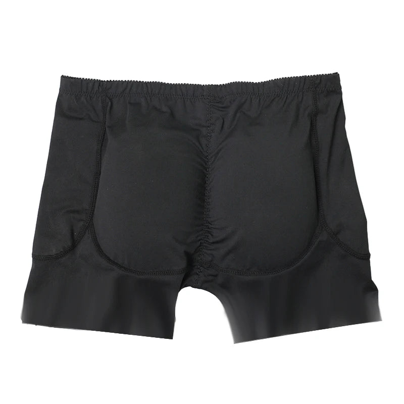 Men's Fake Buttocks Underwear Butt Lift Underpanties Fake Ass Body Shaper Push Up Padded Panties Hip Enhancer Briefs Shorts 6XL