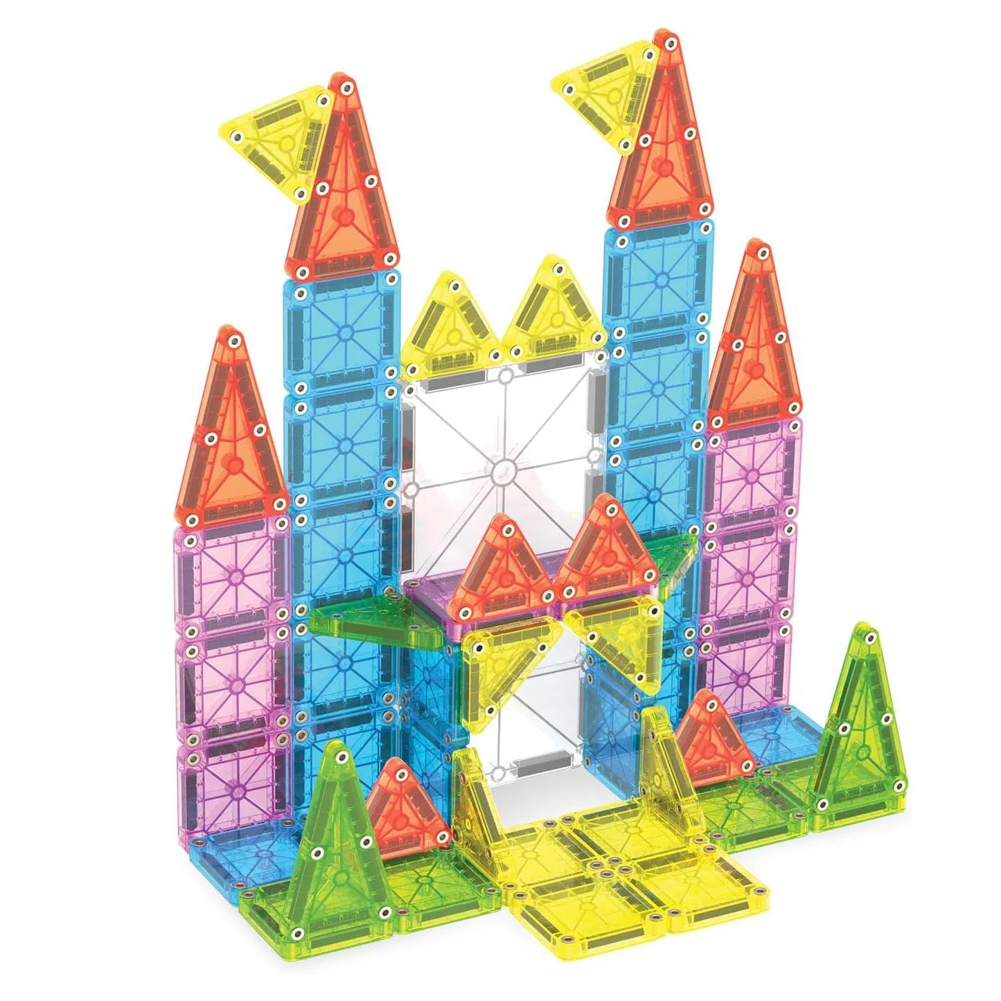 Mini Magnetic Building Blocks, Magnetic Tiles for Children, Travel-Friendly, Easy to Carry, Various Sizes, Combination Building Toys, Birthday and Holiday Gifts