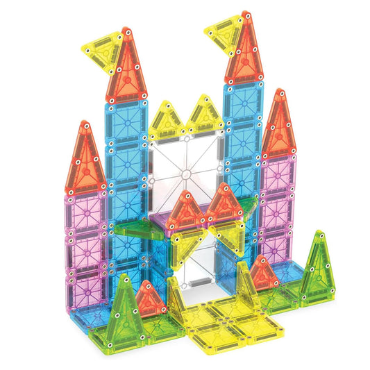 Mini Magnetic Building Blocks, Magnetic Tiles for Children, Travel-Friendly, Easy to Carry, Various Sizes, Combination Building Toys, Birthday and Holiday Gifts