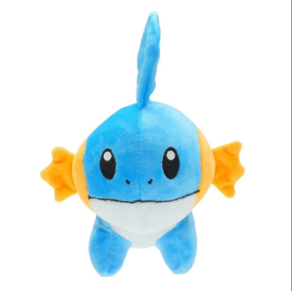 23/30cm Mudkip Pokemon Anime Soft Stuffed Plush Doll Cartoon Fish Boys Birthday Gift Home Decoration Throw Pillow Plush Toys