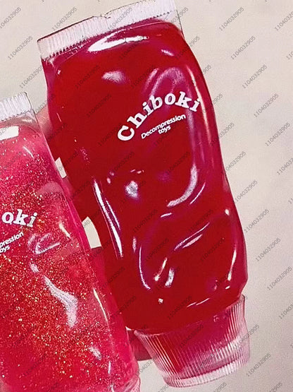Gem Toothpaste Tube Squishy Toys Gemstone Toothpaste Stress Ball Buttery-Feel ASMR Sensory Anti Stress Fidget Toys for Adults