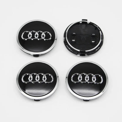 4pcs 60mm 61mm 69mm 68mm 77mm Car Styling Wheel Center Cap Hub Covers Badge 4B0601170 For Audi A3 A4 A5 A6 A7 A8  S6 Accessories