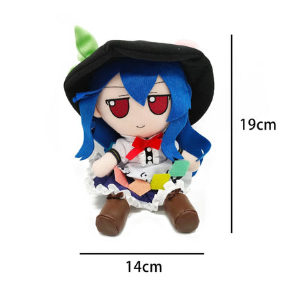 Fumo Red Kirisame Marisa Touhou Project New Creation Komeiji Koishi Plush Toy Doll Yuyuko Reimu Alice Cirno Fans Birthday Gifts