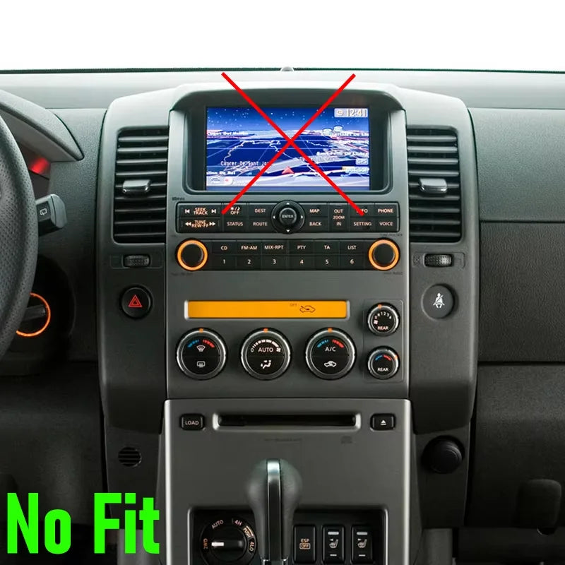 7" 6+128GB For Nissan Navara D40  2005-2015  Car Stereo Radio Apple CarPlay Android 15 Head Unit FM GPS Reversing Image