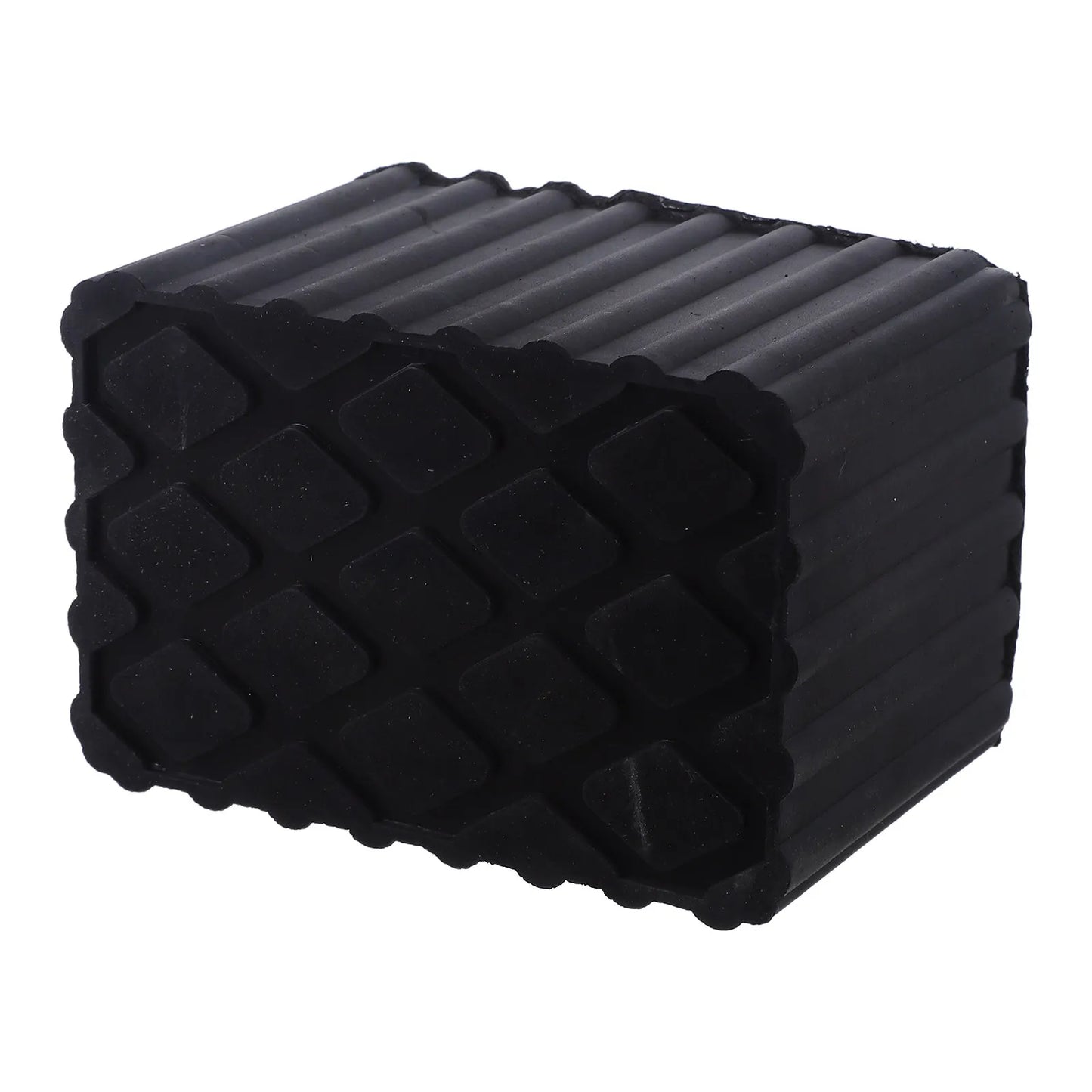 Rubber Car Lift Block Auto Floor Jack Spacer .7x3.1x3.1 Heavy Duty Shock Absorber Cushion Shockproof Antislip Pad for Jack