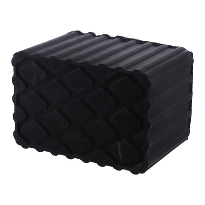 Rubber Car Lift Block Auto Floor Jack Spacer .7x3.1x3.1 Heavy Duty Shock Absorber Cushion Shockproof Antislip Pad for Jack