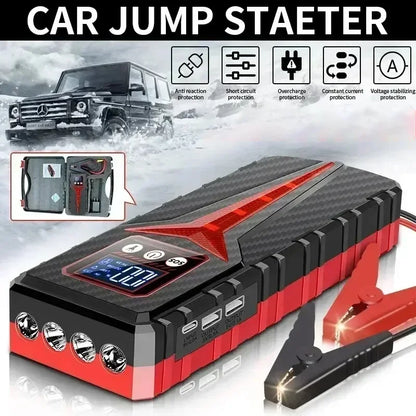 Car Jump Starter Battery 8000A Charger Emergency Power Bank Booster for 12V Gas and Diesel Vehicles