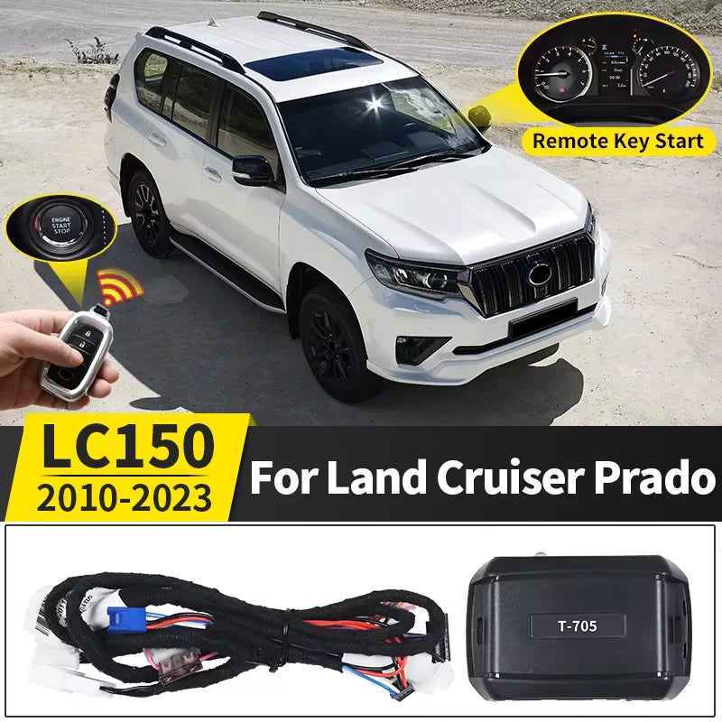 Remote Key Starter,For Toyota Land Cruiser Prado 150 2010-2022 2023 Interior Upgraded Modification accessories,body kit LC150