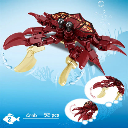 Shark Ocean Animal Building Block Toy - Enhance Hands-On Skills, Deepen Understanding of Marine Life, Perfect Fun Playtime Toy