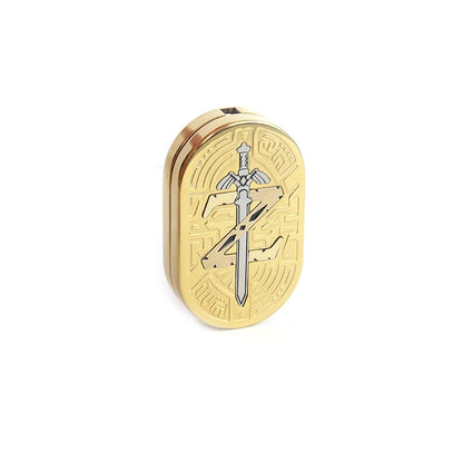 Novel Sword and Shield Fidget Slider EDC Stress Relief Push Haptic Slider ADHD Anxiety Stress Toys Office Desk Toys Gifts