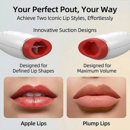 Electric Lip Plumper Device Professional Lip Enlarger with Suction for Fuller Lips Plumper Sexy Bigger Thicker Plump Portable