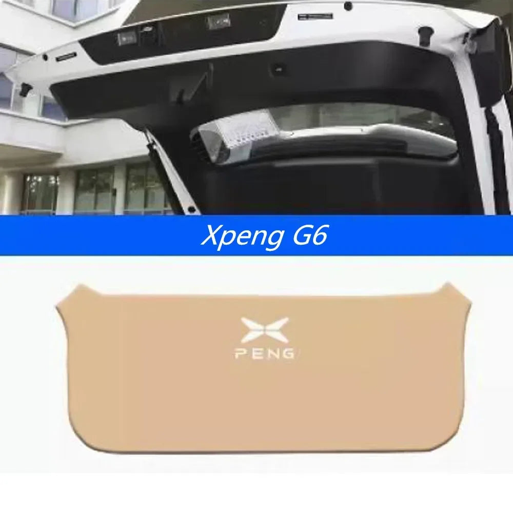 For Xpeng G6 Trunk Protection Pad Interior Modification Tailgate Door Panel Anti Kick Tailbox Collision Pad Accessories