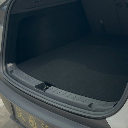 For Tesla Model Y Juniper 2025 2026 Trunk Threshold Strip TPE Mats Sill Guard Rear Cargo Kick Pad Protector Interior Accessories