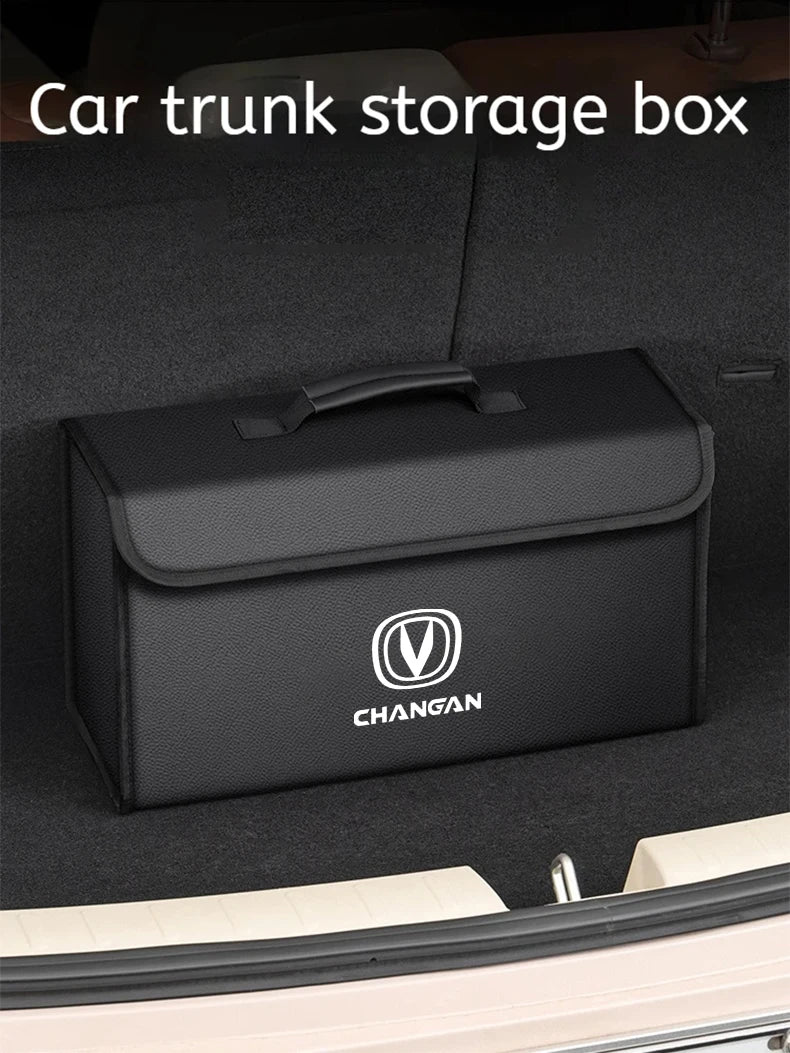 Car Trunk Storage Box Organizer Stowing Tidying Container Bag For CHANGAN UNI-T UNI-K UNI-V CS75PLUS CS55 EADO PLUS CS35 CS55