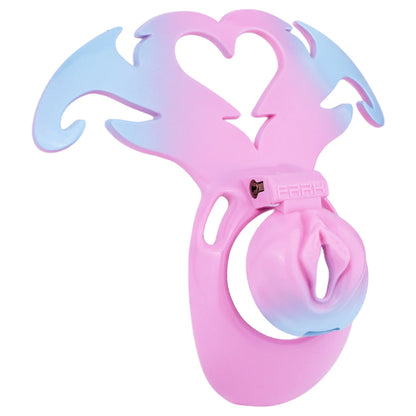 Devil's Heart Chastity Cage 2026 New Sissycage Male CB Lock Bondage Cock Cage Pussy Worship Device Wearable BDSM Toy For Men Gay