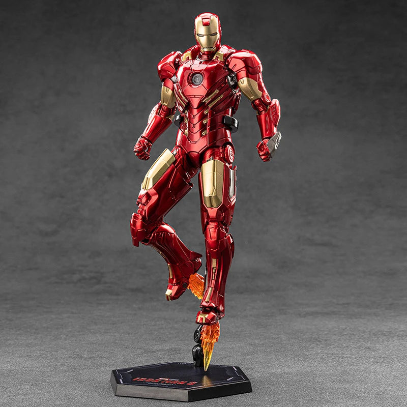 ZD Toys Iron Man MK8 MK34 MK20 MK32 MK31 MK18 MK28 Action Figures Tony Stark Movable Anime Mecha Model Avengers Collection Toys