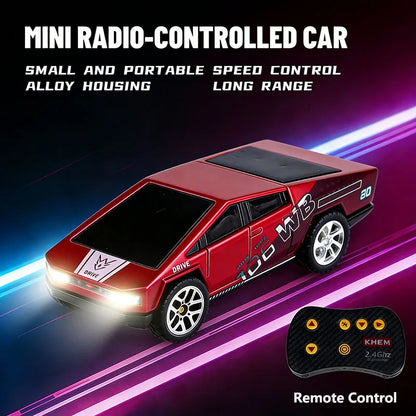 2026 Upgraded RC Car 1:64 Mini Alloy RC Drift Car Easy to Carry, 60mins Life.  Exquisite Gift Box An Ideal Toy Gift for Children
