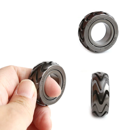 Ratchet Wheel Fidget Ring Mechanical Fidget Ratchet Ring Fidget Slider Adult EDC Fidget Toys ADHD Stress Relief Toys Adult Gift
