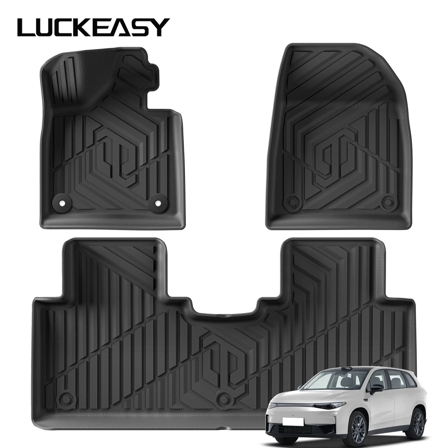 for Leapmotor C10 2024-2026 Car Floor Mats Protective Pad Car Interior Accessories Waterproof Cargo Liner Trunk Backrest Mat