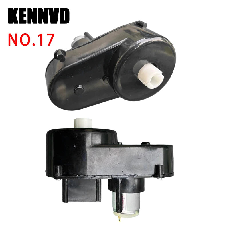 6V 12V 24V RS280 RS380 RS390 Children's Electric Ride on Toy Car Steering Motor Gearbox Direction Turn Motor Gearbox Accessories