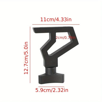 2pcs 11586.04 Jack Mounting Bracket Adjustable 2007-2018 for Jeep Wrangler JK Car Jack Tube Mount Bracket Black