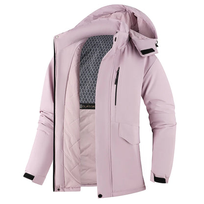 Autumn and Winter Hot Outdoor Sports Graphene Stormtrooper Coat Cotton Coat Men's New Style Couple Warm, Windproof, Waterproof O
