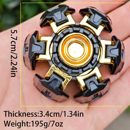 Ancient Iron Open Armor Linkage Fidget Spinner EDC Fidget Sliders Fidget Toys Stress Relief Anti-Anxiety Toy For Adults ADHD