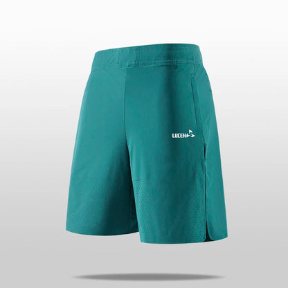LUCEN 2026 High quality Summer New Style Men's Outdoor Sports Shorts Fashionable Leisure Beach Pants Fitness Running Shorts Tops