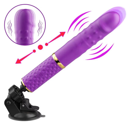 Thrust Vibration APP Control Dildo Suction Cup Vibrator G-spot Clitor stimulation Penetration Massager Female Adult Sex Toys