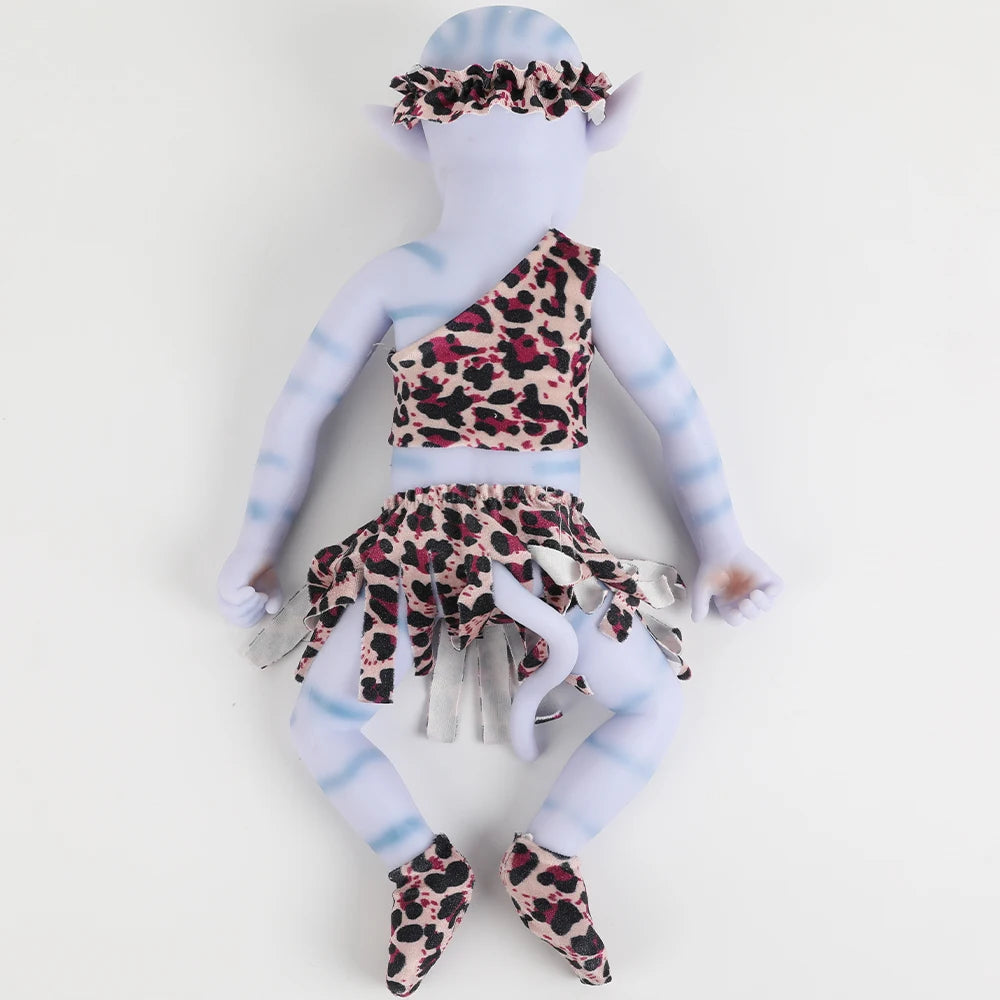 IVITA WG1810 16.53inch 1787g 100% Full Body Silicone Reborn Baby Dolls Lifelike Girl Avatar Baby Realistic Bebe Christmas Toys