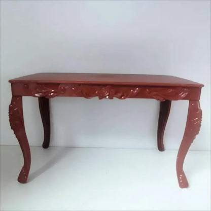 7 Items / Lot Miniature Dollhouse Furniture Dinning Table Chair For Doll Computer Desk Fast Shipping Thing Girl' Play Toy Gifts